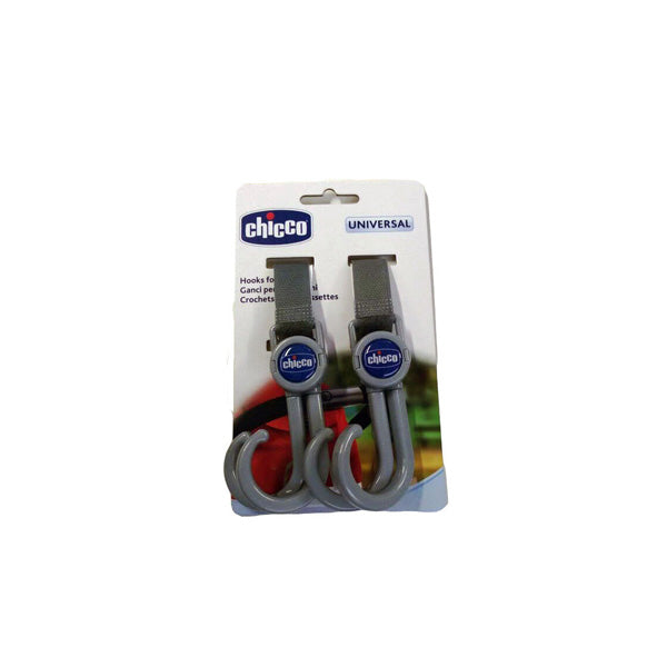 CHICCO UNIVERSAL DOUBLE HOOKS FOR STROLLERS